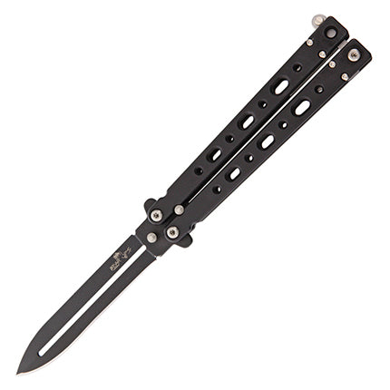 BEAR BUTTERFLY BL-PL 4" BLACK