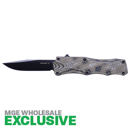 OTF 3.5"clip pt. G10 green-blk