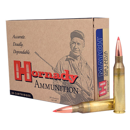HORNADY 338 LAPUA 285GR