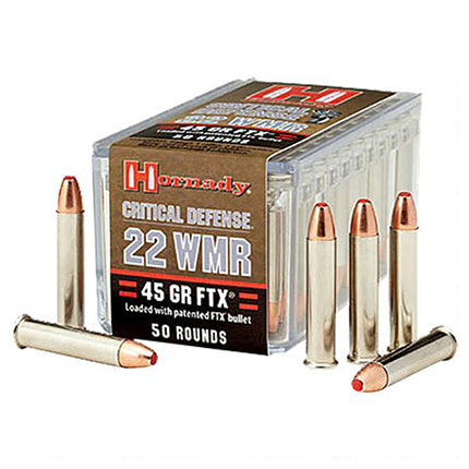 Hornady Crit Def 22WMR 45gr