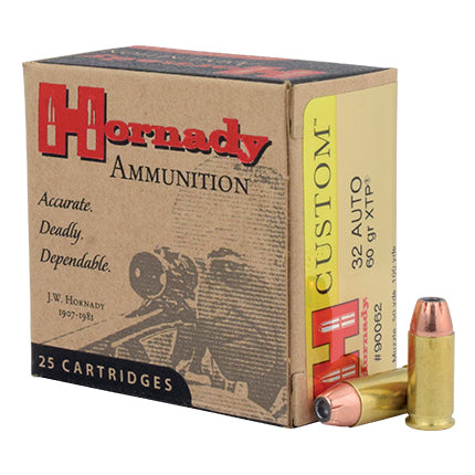 HORNADY .32ACP JHP-XTP