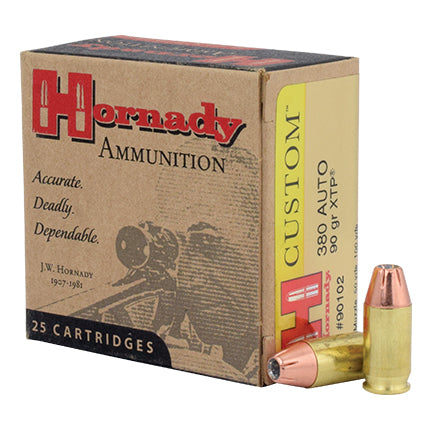 HORNADY 380 90GR JHP-XTP
