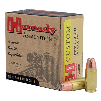 HORNADY 9MM 147GR XTP