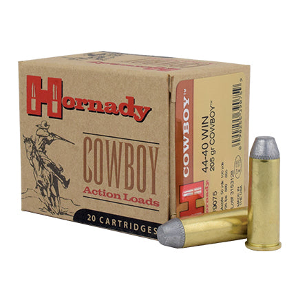 HORNADY 44-40 205GR COWBOY