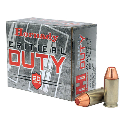 HORNADY 45ACP+P 220GR C-D