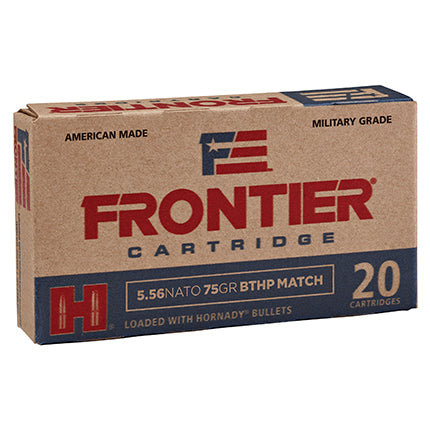 Frontier 5.56 75gr 20rd BTHP