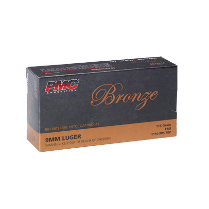 PMC 9MM 115GR. FMJ 50CT