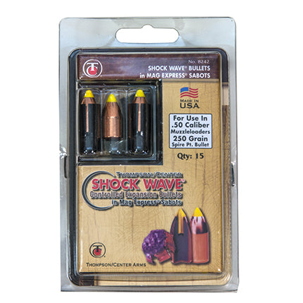 TC Shockwave sabot .50 250 Gr.